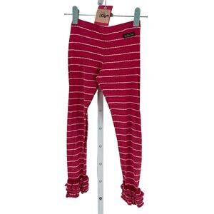 Matilda Jane Ruffle Ankle Benny Leggings- Size 6